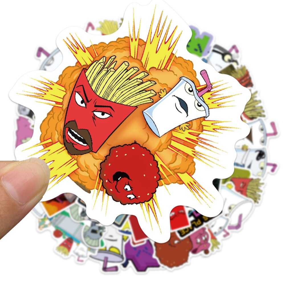 Aqua Teen Hunger Force Stickers: Quirky Collectibles-ChandeliersDecor