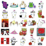 Aqua Teen Hunger Force Stickers: Quirky Collectibles-ChandeliersDecor