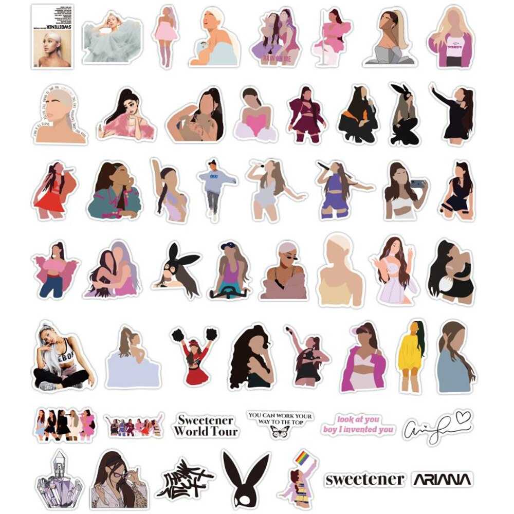 Ariana Grande Stickers - Express Your Fandom-ChandeliersDecor