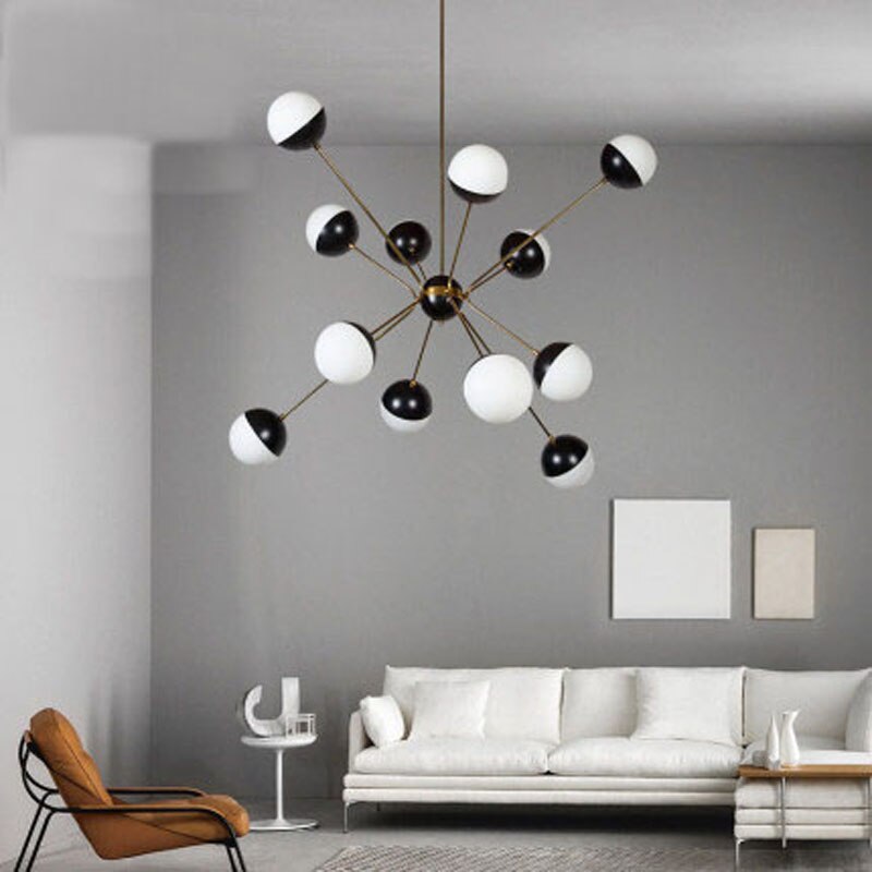 Artistic Orb Modern LED Pendant Light – Illuminate in Style-ChandeliersDecor