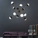 Artistic Orb Modern LED Pendant Light – Illuminate in Style-ChandeliersDecor