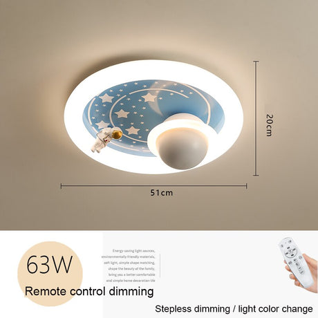 Astronaut Ceiling Light: Illuminate Your Space-ChandeliersDecor