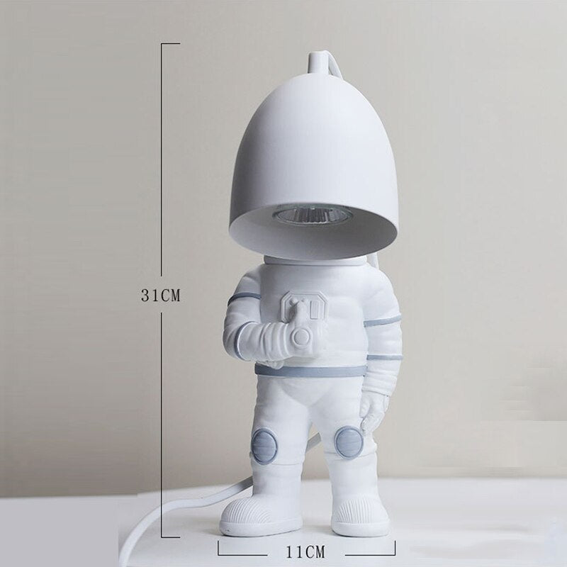 Astronaut Dimmable Table Lamp for Kids Room-ChandeliersDecor