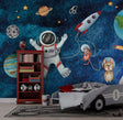 Astronaut Galaxy Wallpaper Mural - Transform Your Space-ChandeliersDecor.com