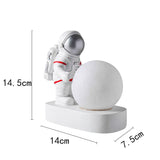 Astronaut Model Night Light Resin Bedside Table Lamp-ChandeliersDecor