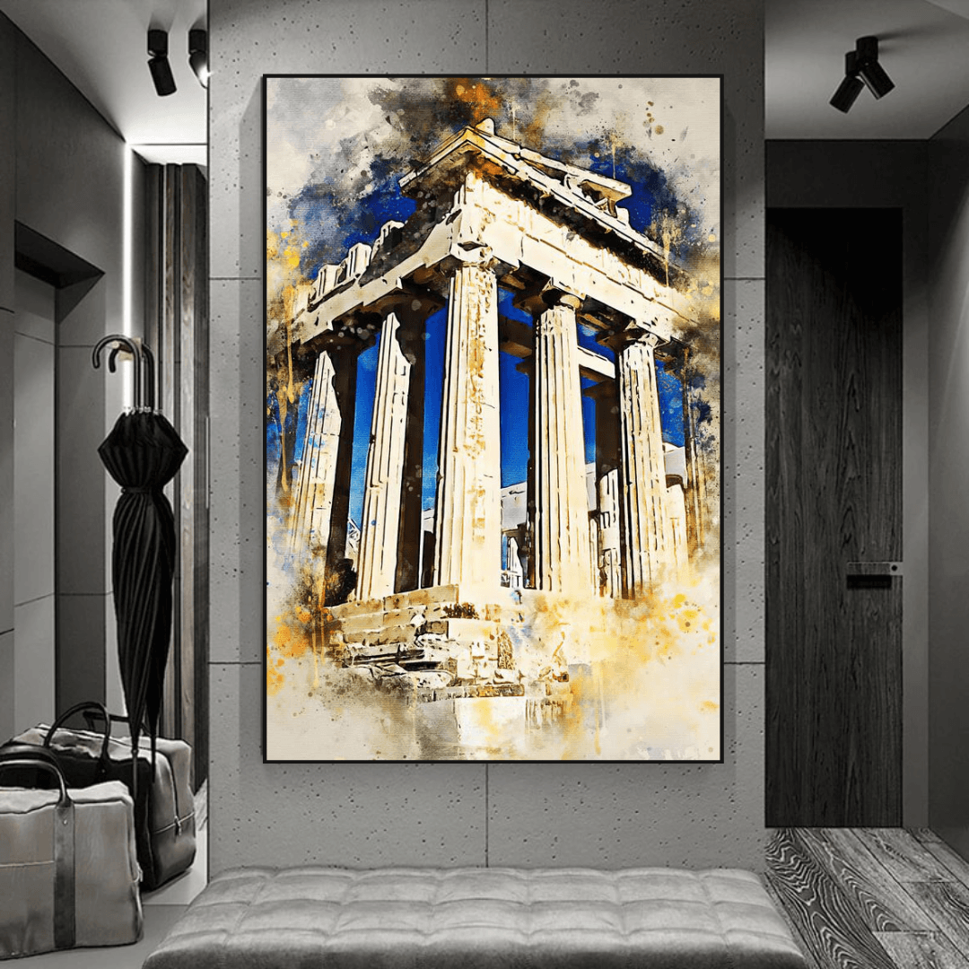 Athens Parthenon Poster - Iconic Greek Beauty Exploration-ChandeliersDecor