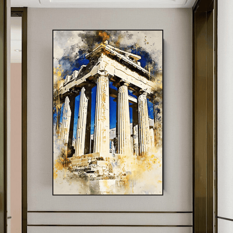 Athens Parthenon Poster - Iconic Greek Beauty Exploration-ChandeliersDecor