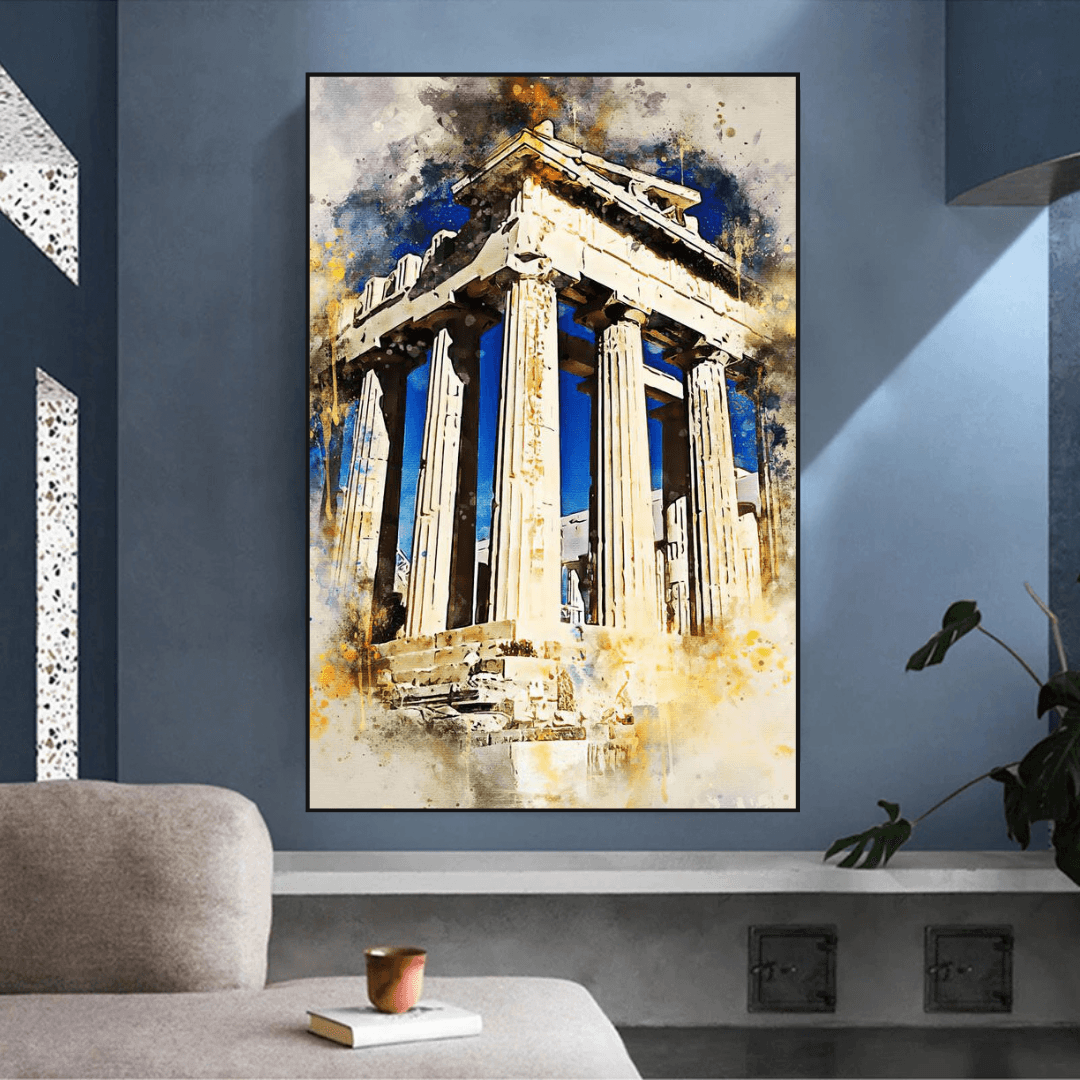 Athens Parthenon Poster - Iconic Greek Beauty Exploration-ChandeliersDecor