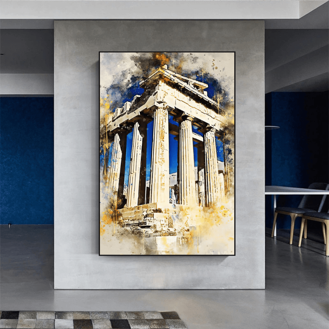 Athens Parthenon Poster - Iconic Greek Beauty Exploration-ChandeliersDecor