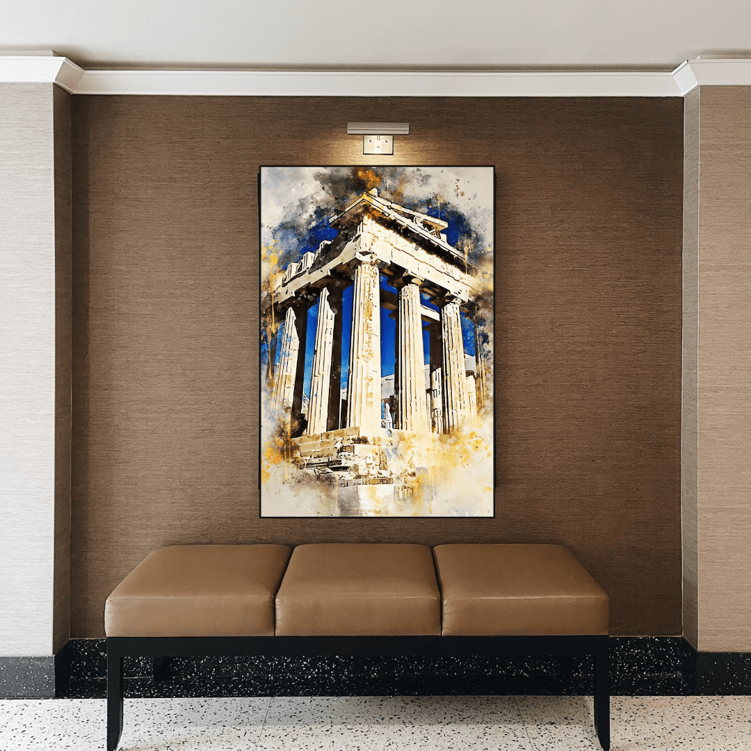 Athens Parthenon Poster - Iconic Greek Beauty Exploration-ChandeliersDecor