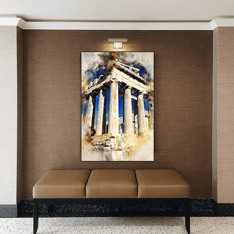 Athens Parthenon Poster - Iconic Greek Beauty Exploration-ChandeliersDecor