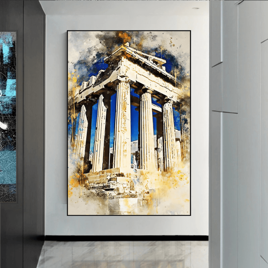 Athens Parthenon Poster - Iconic Greek Beauty Exploration-ChandeliersDecor