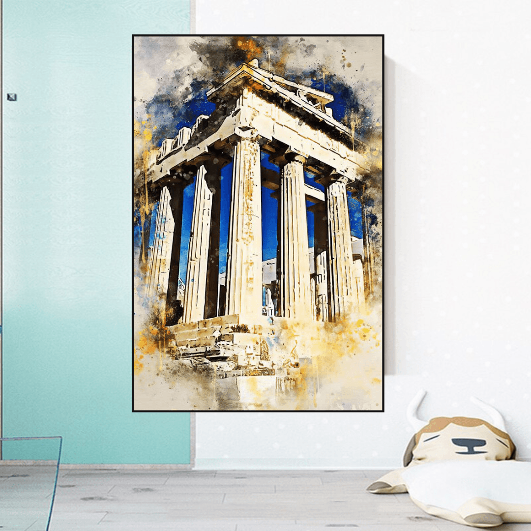 Athens Parthenon Poster - Iconic Greek Beauty Exploration-ChandeliersDecor