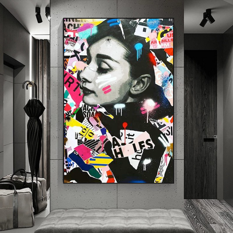 Audrey Hepburn Art - Timeless Masterpieces-ChandeliersDecor