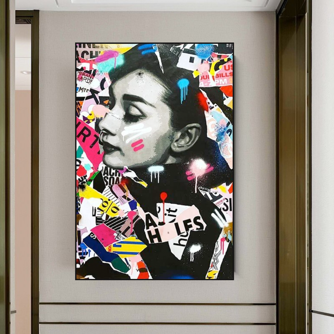 Audrey Hepburn Art - Timeless Masterpieces-ChandeliersDecor