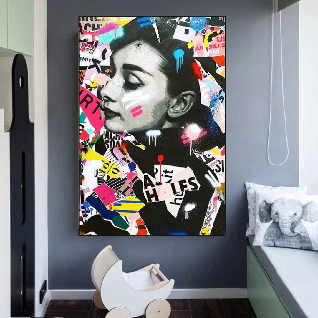 Audrey Hepburn Art - Timeless Masterpieces-ChandeliersDecor