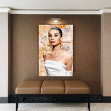 Audrey Hepburn Beauty Queen Art: Captivating and Timeless-ChandeliersDecor