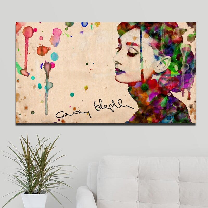 Audrey Hepburn Wall Art - Premium Prints Decor-ChandeliersDecor
