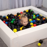 Ball Pool Ball Pit White Soft Play Area | Soft Play Equipment | Activity Toys-ChandeliersDecor