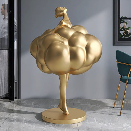 Ballet Girl Statue: Collectible for Dance Enthusiasts-ChandeliersDecor