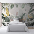 Banana Leaves Tropical Wallpaper Mural-ChandeliersDecor.com
