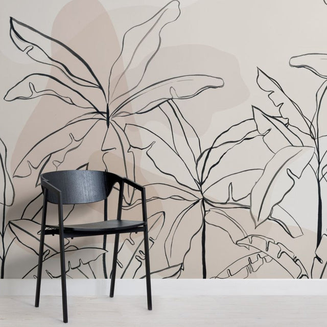 Banana Tree Wallpaper: Enhance Your Décor-ChandeliersDecor