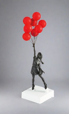 Banksy Flying Balloons Girl Figure-ChandeliersDecor