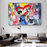 Banksy Life is Beautiful: Unveiling the Inspiring Collection-ChandeliersDecor