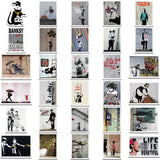 Banksy Stickers Pack: Authentic, Creative Art Collection-ChandeliersDecor