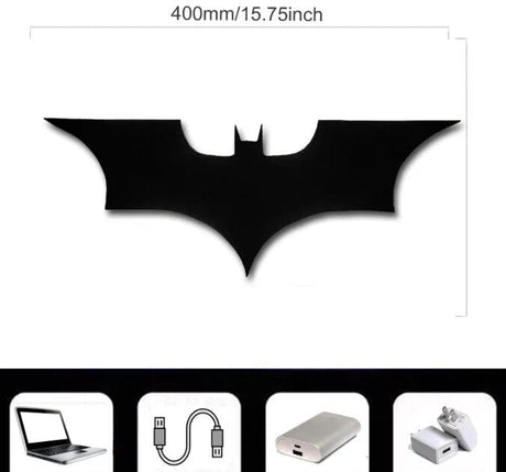 Batman Cool LED Wall Light with Wireless Remote-ChandeliersDecor