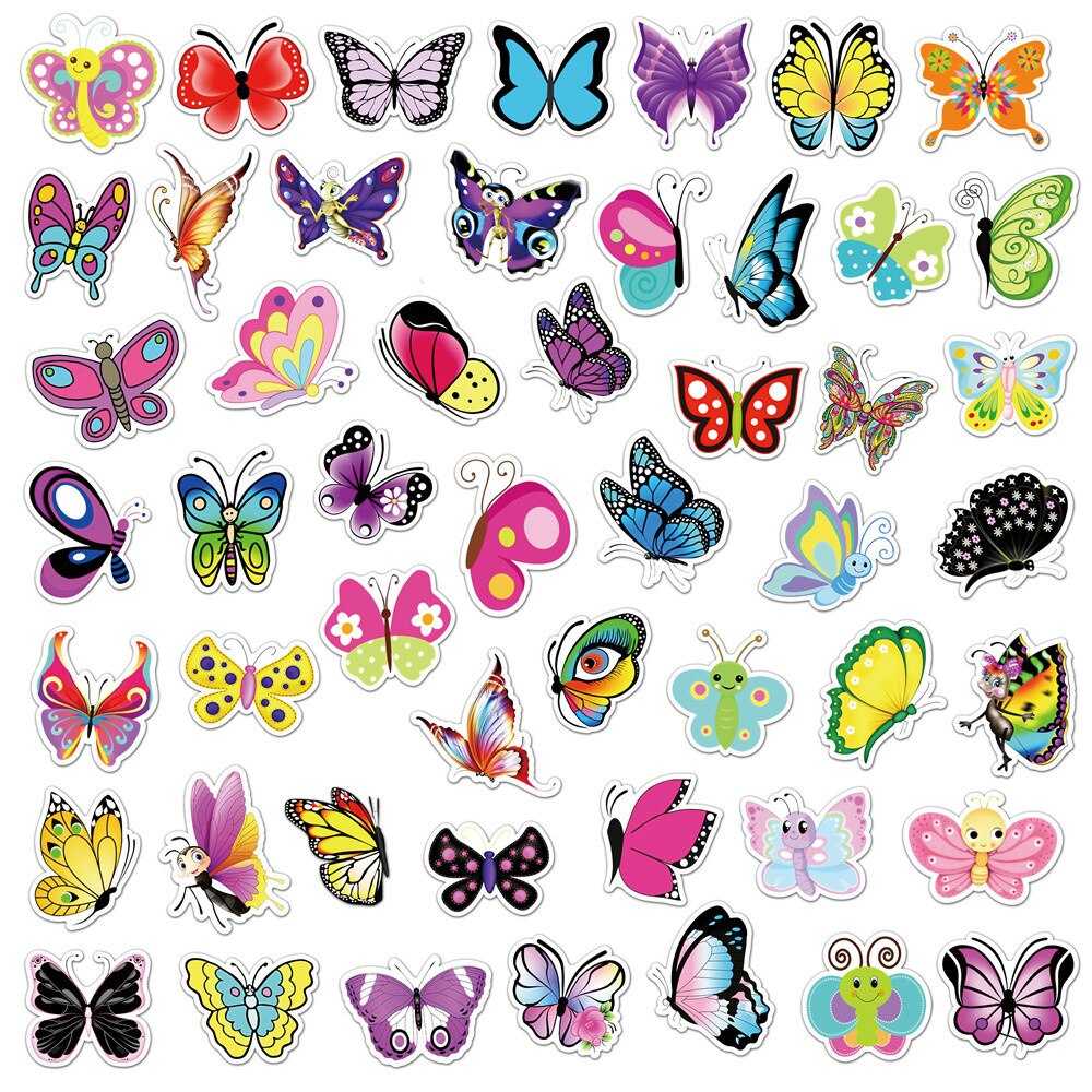 Beautiful Butterfly Stickers Pack-ChandeliersDecor