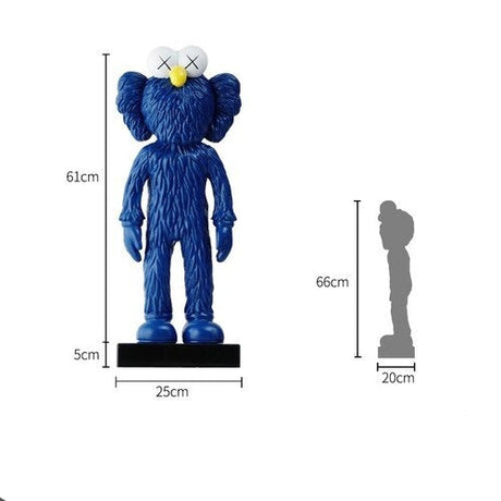 BFF Open Edition - KAWS Statue Inspiration-ChandeliersDecor