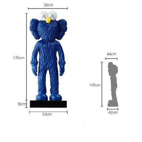 BFF Open Edition - KAWS Statue Inspiration-ChandeliersDecor