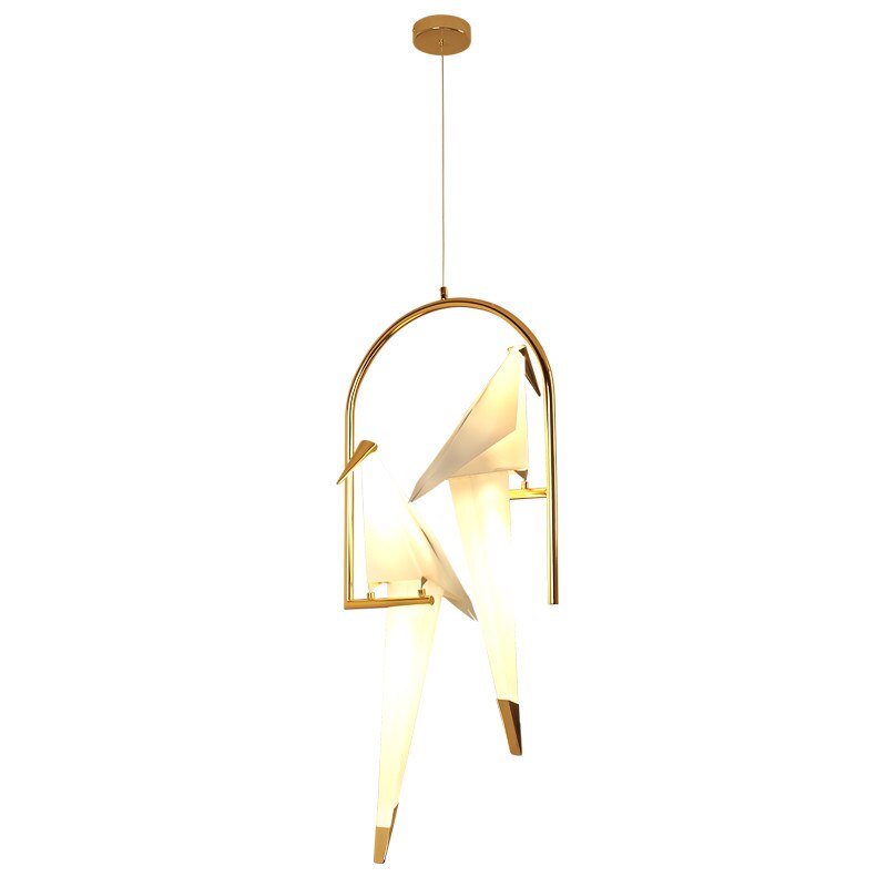 Bird Cage Pendant Light: Stylish Lighting Fixture-ChandeliersDecor