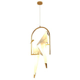 Bird Cage Pendant Light: Stylish Lighting Fixture-ChandeliersDecor