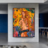 Birth of Venus Canvas Wall Art: Exceptional Decor Piece-ChandeliersDecor