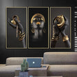 Black Girl Poster ‚Äì Stunning Artwork Set of 3