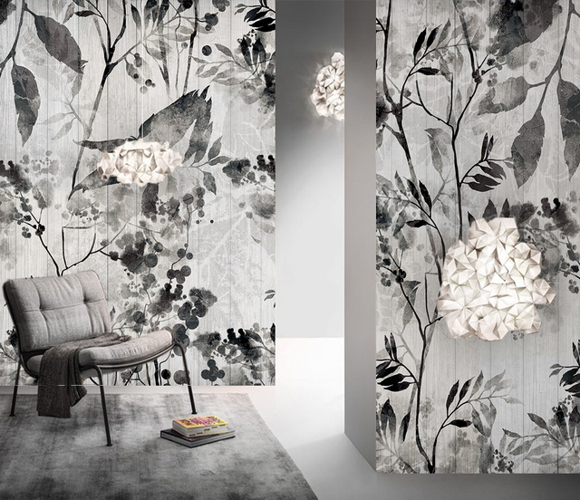 Black Trees Wallpaper Murals- High-Quality Wall Art Décor-ChandeliersDecor