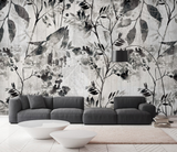 Black Trees Wallpaper Murals- High-Quality Wall Art Décor-ChandeliersDecor