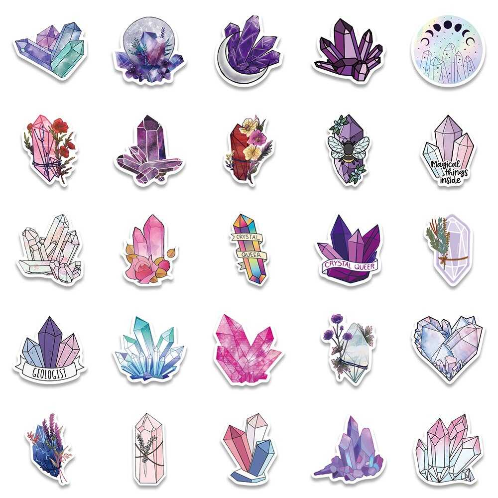 Bohemia Crystal Gem Stickers Pack-ChandeliersDecor