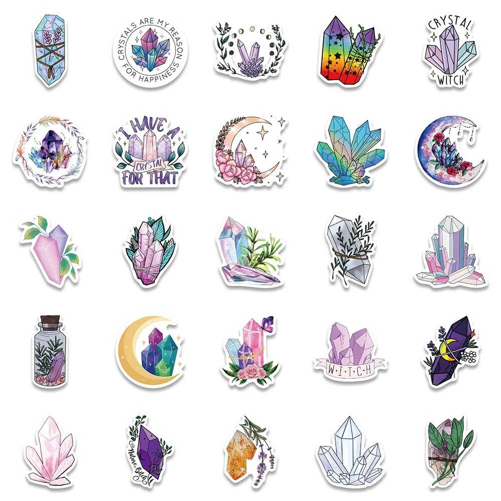 Bohemia Crystal Gem Stickers Pack-ChandeliersDecor