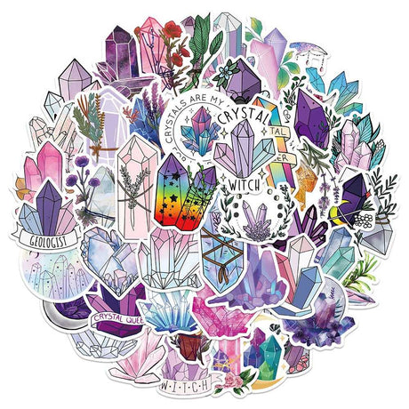 Bohemia Crystal Gem Stickers Pack-ChandeliersDecor