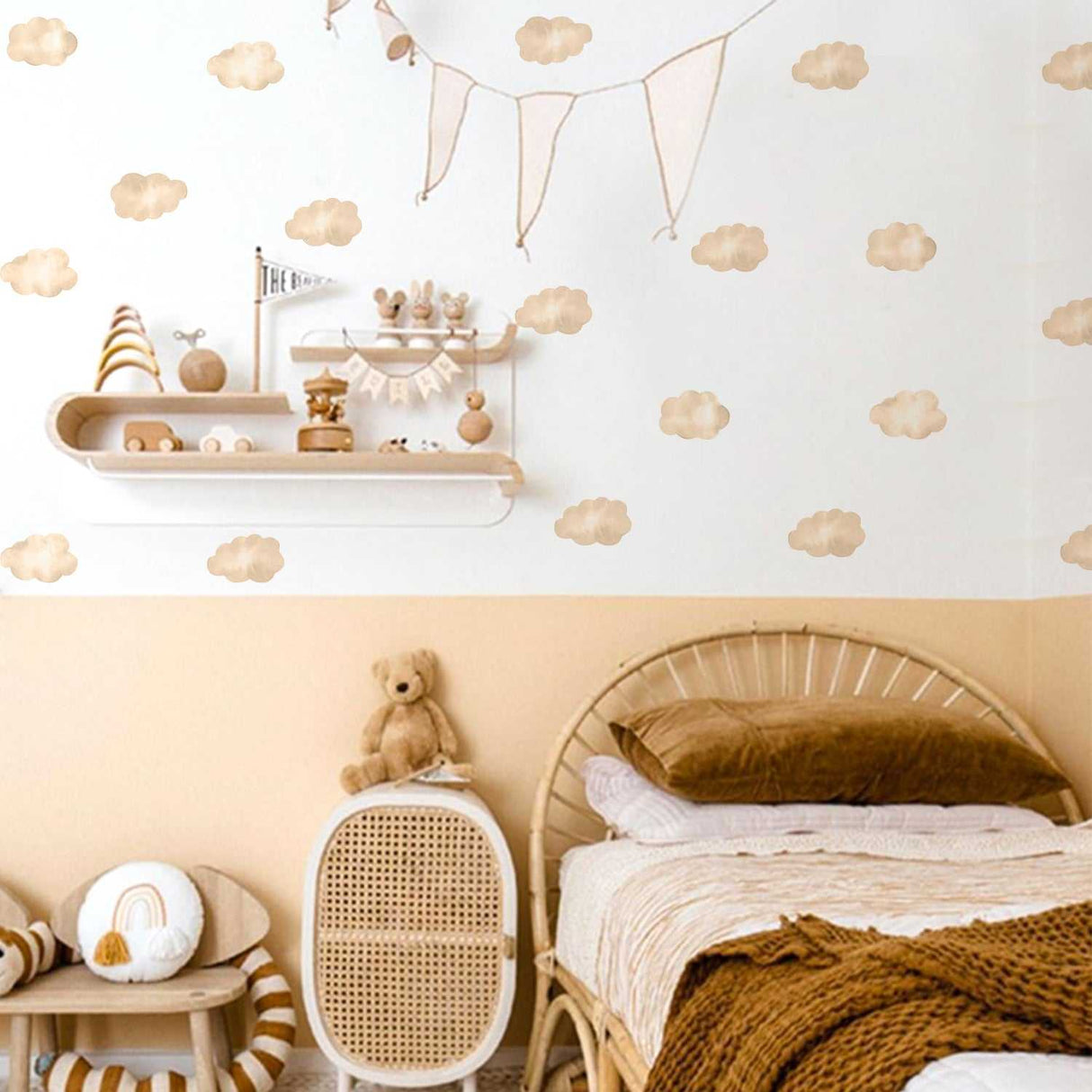 Boho Animals Wall Decal Theme | Kids Room Wall Decal