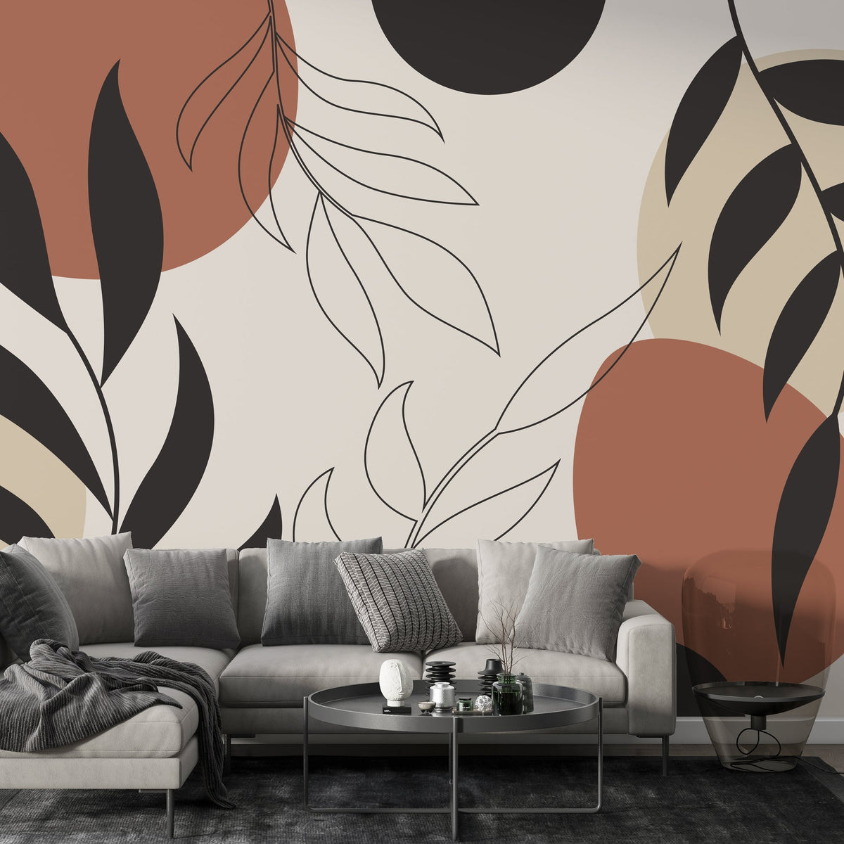 Boho Patterns Wallpaper Mural - Enhance Your Space-ChandeliersDecor