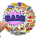 Boom Bam Stickers Pack: Express Your Style-ChandeliersDecor