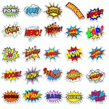 Boom Bam Stickers Pack: Express Your Style-ChandeliersDecor