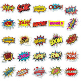 Boom Bam Stickers Pack: Express Your Style-ChandeliersDecor