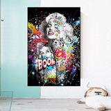 Boom Marilyn Poster - For All Music Lovers-ChandeliersDecor