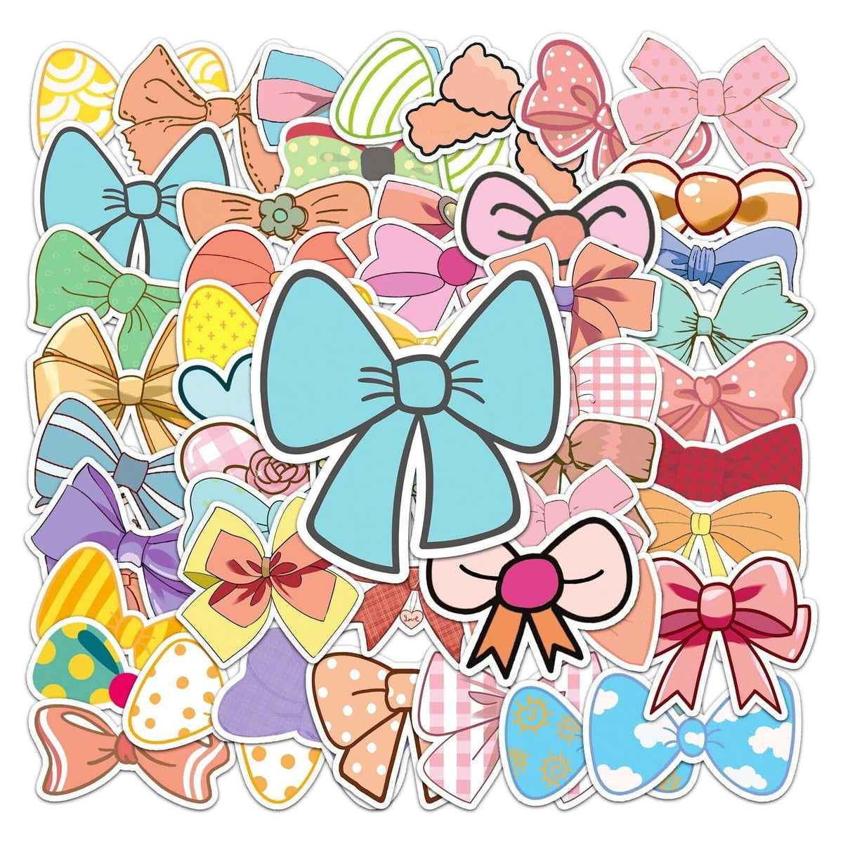 Bow Tie Stickers Pack: Show Off Your Style!-ChandeliersDecor