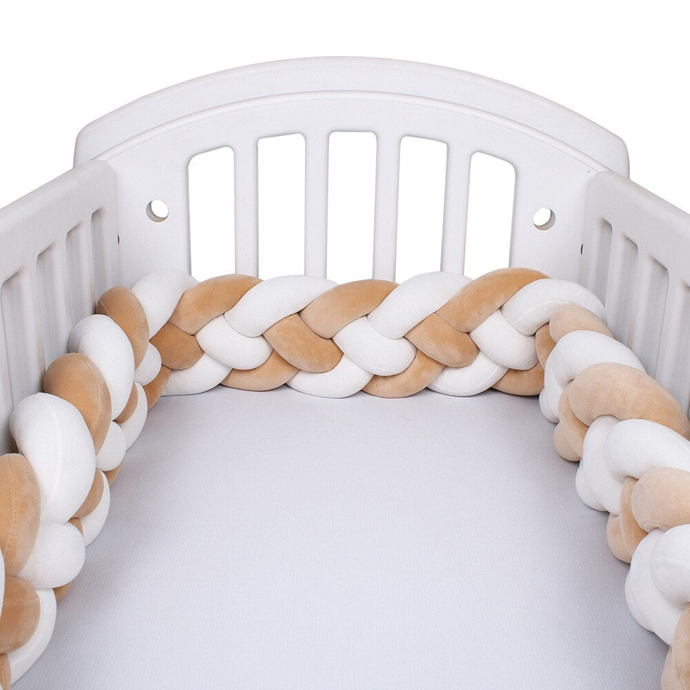 Breathable Cot Bumper: Crib Bumper for Sound Sleep-ChandeliersDecor